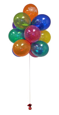  Hediye iek anneler gn iek yolla  Sevdiklerinize 17 adet uan balon demeti yollayin.