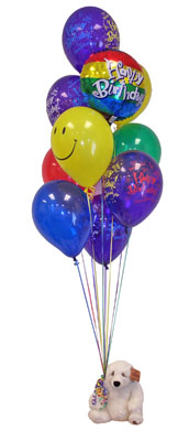  Hediye iek hediye sevgilime hediye iek  Sevdiklerinize 17 adet uan balon demeti yollayin.