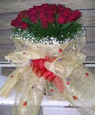 41 adet kırmızı gülden kız isteme buketi  Hediye Çiçek online çiçekçi , çiçek siparişi 